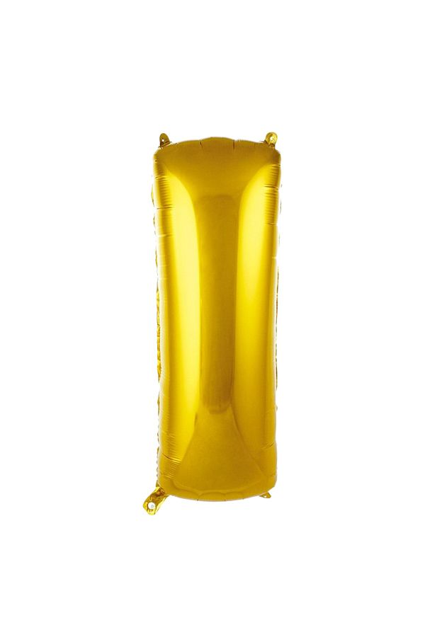 40inç I Harfi Folyo Gold 100cm