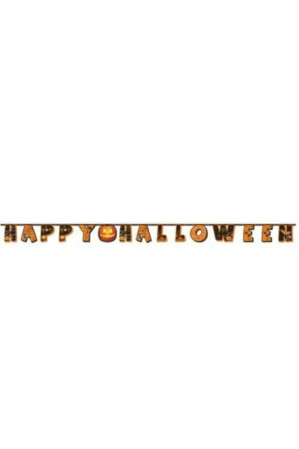 Happy Halloween Banner Cadılar Bayramı Süsleme 1 Adet