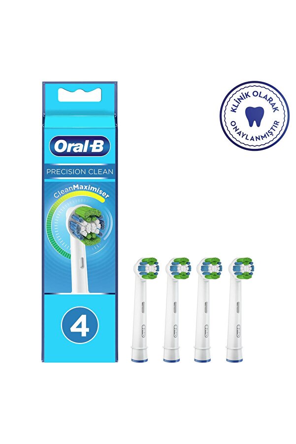 Diş Fırçası Yedek Başlığı Precision Clean 4'lü
