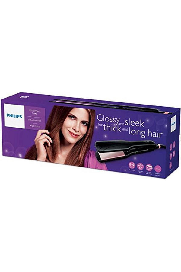 Philips Saç Düzleştirici - Iyonik Geniş Seramik Plakalı Saç Düzleştirici - Düzleştirici - Delux - Görsel 4
