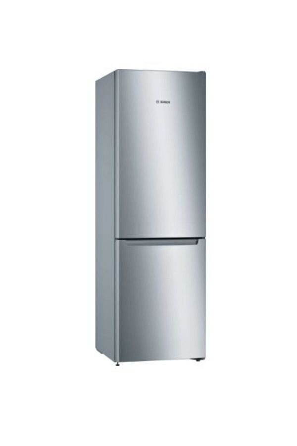 Bosch Kgn36nle0n 302 Lt No Frost Buzdolabı 186 X 60 Cm Paslanmaz Çelik Görünüm