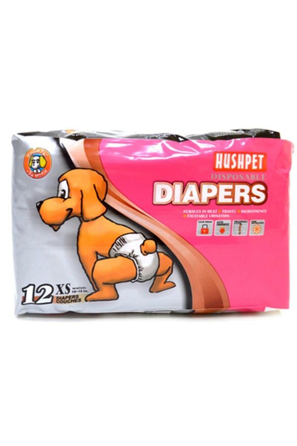 Köpek Alt Tuvalet Bezi 12 Adet Xs