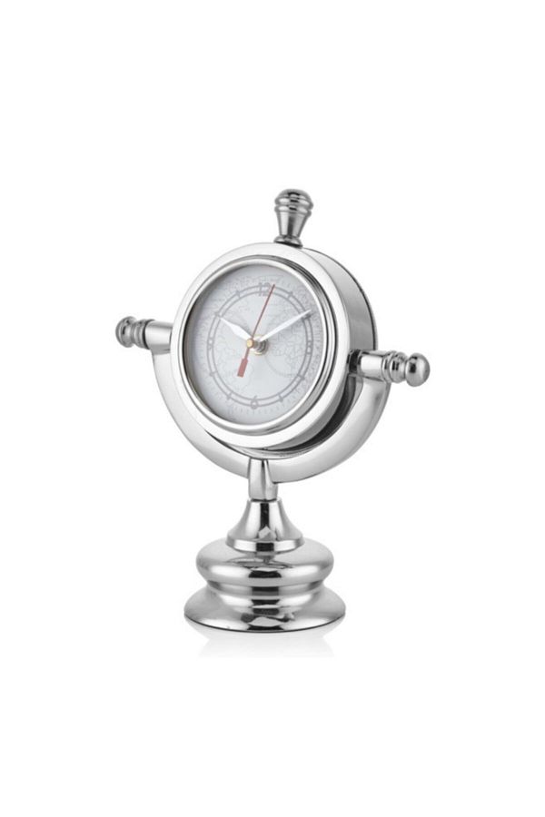 Nautica Silver Masa Saati 23.5x10x26 Cm