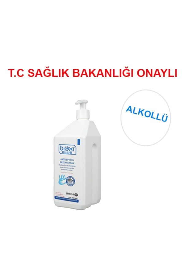 Sprey Başlıklı 1000 Ml Alkollü El Dezenfektanı