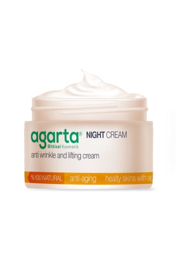 Doğal Yaşlanma Karşıtı Anti Aging Gece Bakım Kremi | 50 Ml