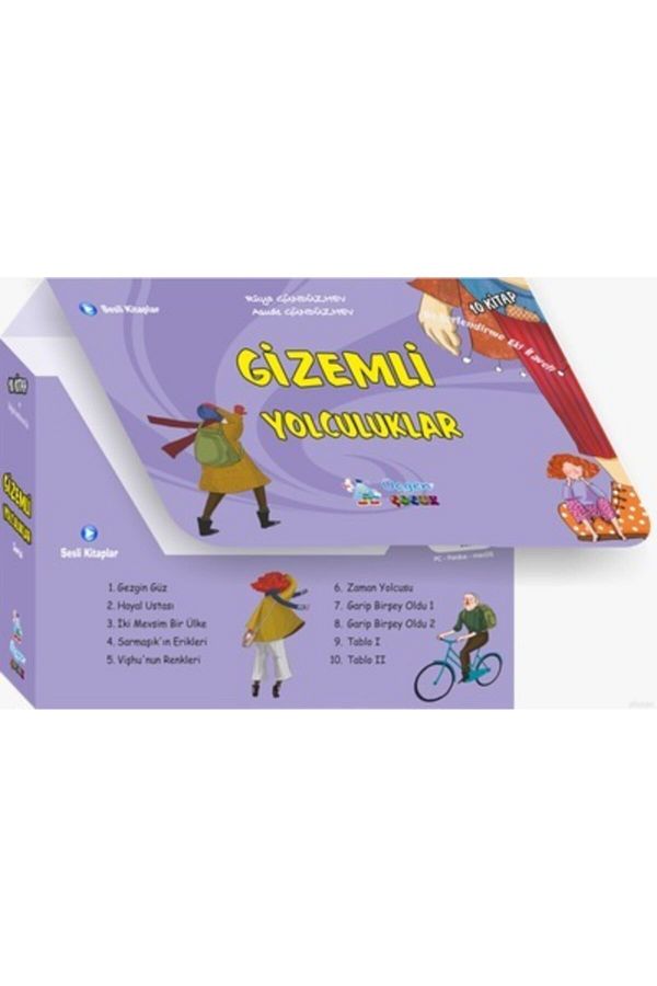 Gizemli Yolculuklar Serisi - 10 Kitap + Değerlendirme Eki Poşetli