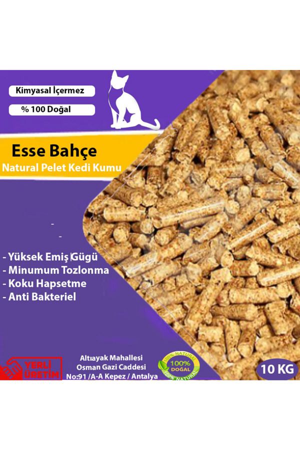 Agrobit Cat Doğal Kedi Kumu Çam Peleti 10 lt