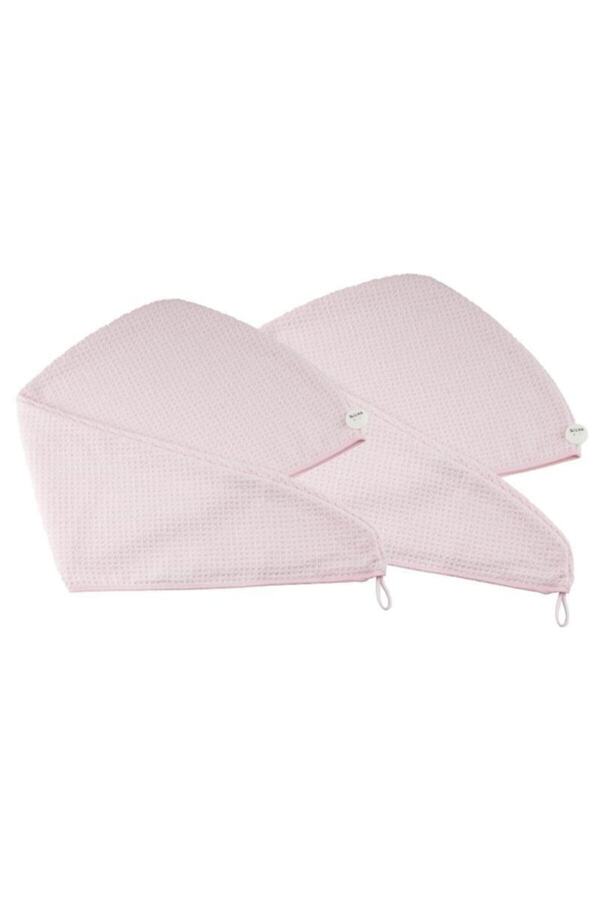 Silva Mikrofiber Saç Bonesi Ikili Pembe - Ahenk & Ticaret