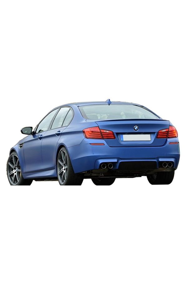 Bmw 5 Serisi F10 (2010 - 2014) M5 Arka Tampon Eki - Difüzör (plastik)