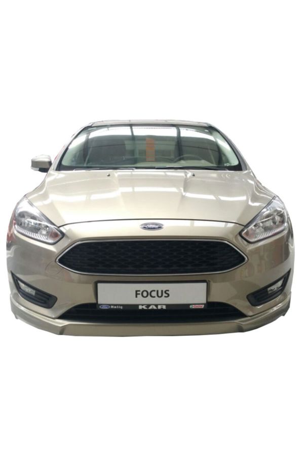 Ford Focus 3 Hb - Sedan Uyumlu (2015 - 2018) Sonrası Ön Tampon Ek (plastik)