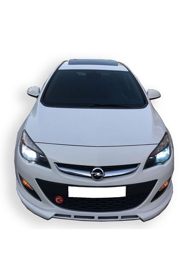 Opel Astra J Hb - Sedan Uyumlu (2013-2015) Ön Tampon Ek (plastik)