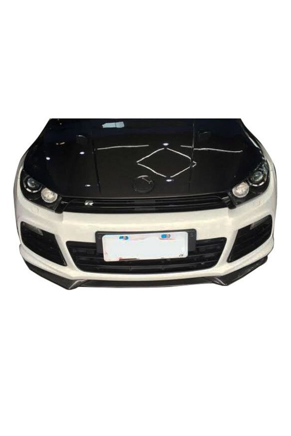 Volkswagen Scirocco R Line Tampon Uyumlu 3 Parça Ön Lip (plastik)