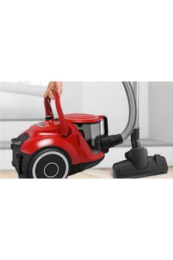 Bosch Bgs41pet1 750 W Toz Torbasız Kırmızı Elektrikli Süpürge - Görsel 3
