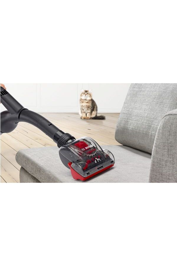 Bosch Bgs41pet1 750 W Toz Torbasız Kırmızı Elektrikli Süpürge - Görsel 4