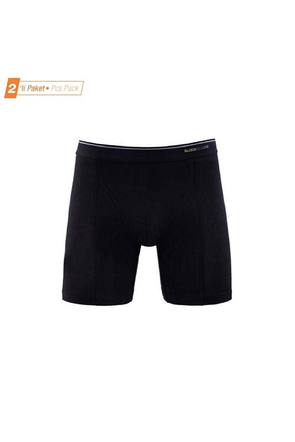 2'li Paket %92 Pamuk Uzun Erkek Boxer Arslan Çorap Çamaşır