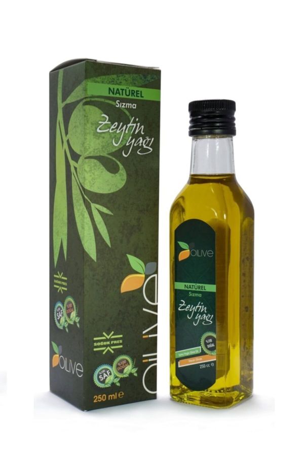 Natural Sızma Zeytinyağı Soğuk Pres 250ml_0