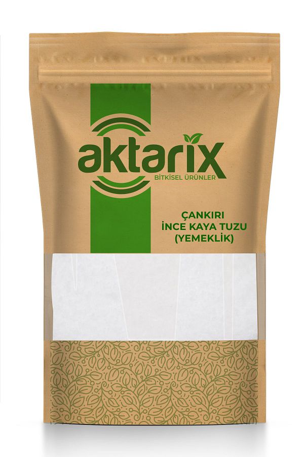 3 Kg Ince Yemeklik Çankırı Kaya Tuzu Rafine Edilmemiş