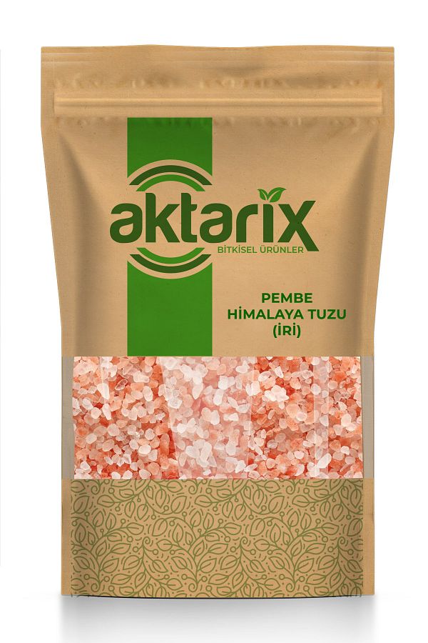 500 Gr Pembe Himalaya Tuzu Iri Taneli Granül