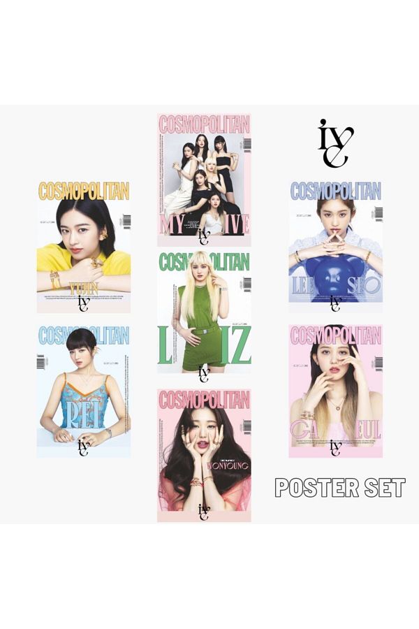 Ive Grup Ve Üye Poster Set