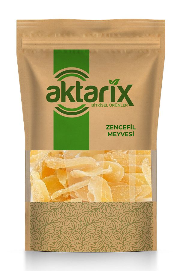 50 Gr Dilimli Zencefil Meyvesi Kurusu