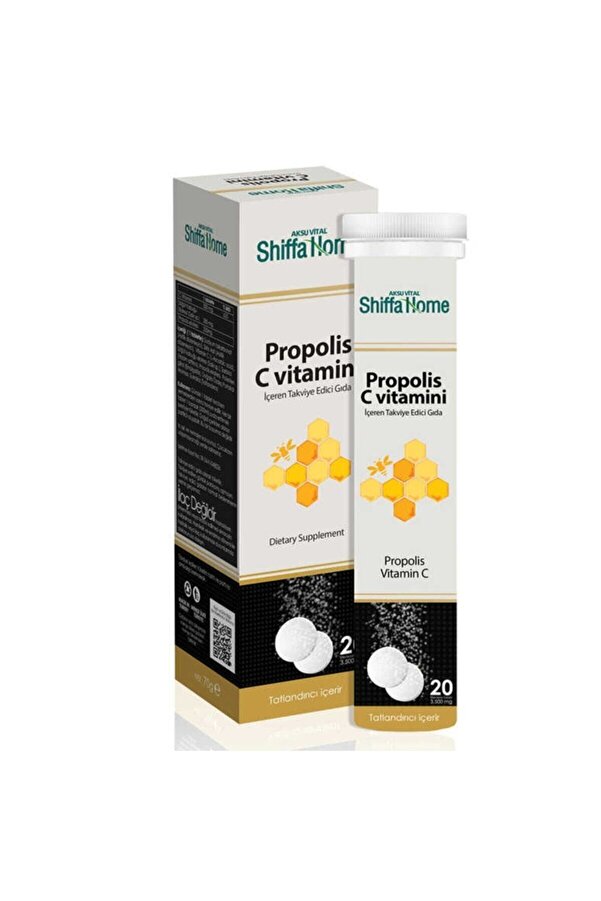 Sepetse Propolis C Vitamini Efervesan Tablet 20 Tablet Propolisli C Vitamini_2