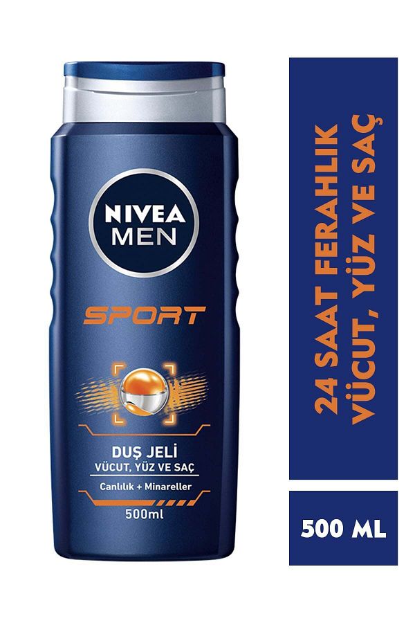 Men Sport - Erkekler İçin Saç Ve Vücut Şampuanı 500 Ml