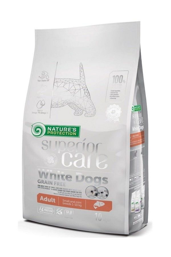 Natures Protection Superior Care White Dogs Tahılsız Beyaz Köpek Maması 1.5 Kg