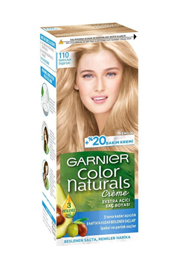 Color Naturals 110 Extra Açık Sarı Saç Boyası