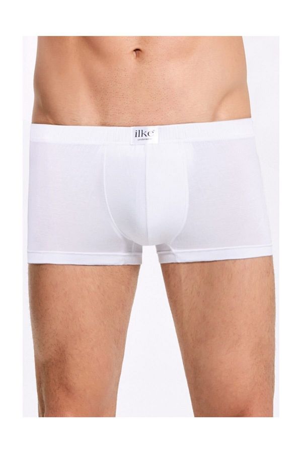 Erkek 5'li Bambu Slim Fit Spor Kesim Boxer Beyaz John Lion