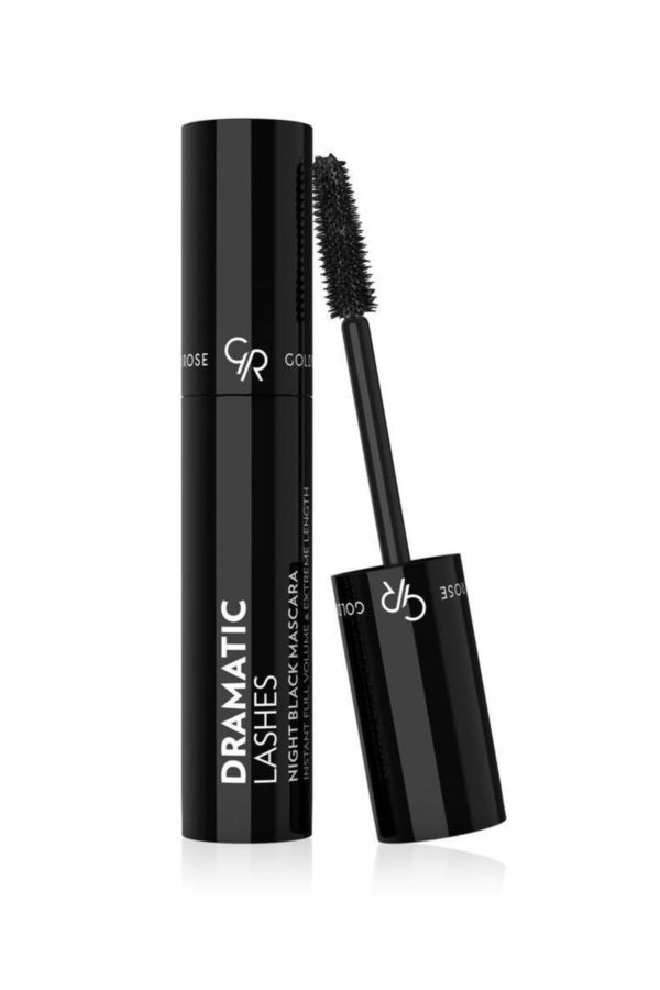 Uzun Süre Kalıcı Siyah Maskara - Dramatic Lashes Night Black Maskara