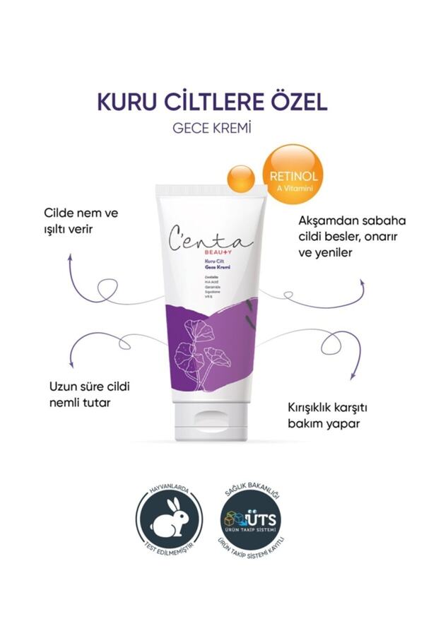 Kuru Ciltlere Özel Gece Kremi 50ml