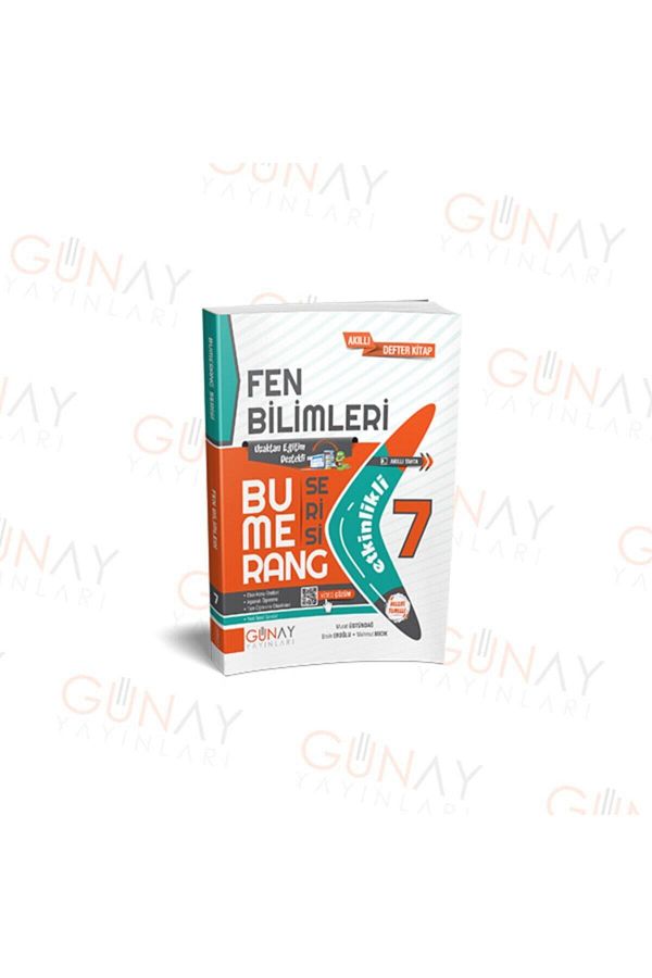 Bumerang 7. Sınıf Etkinlikli Fen Bilimleri Günay Yayınları