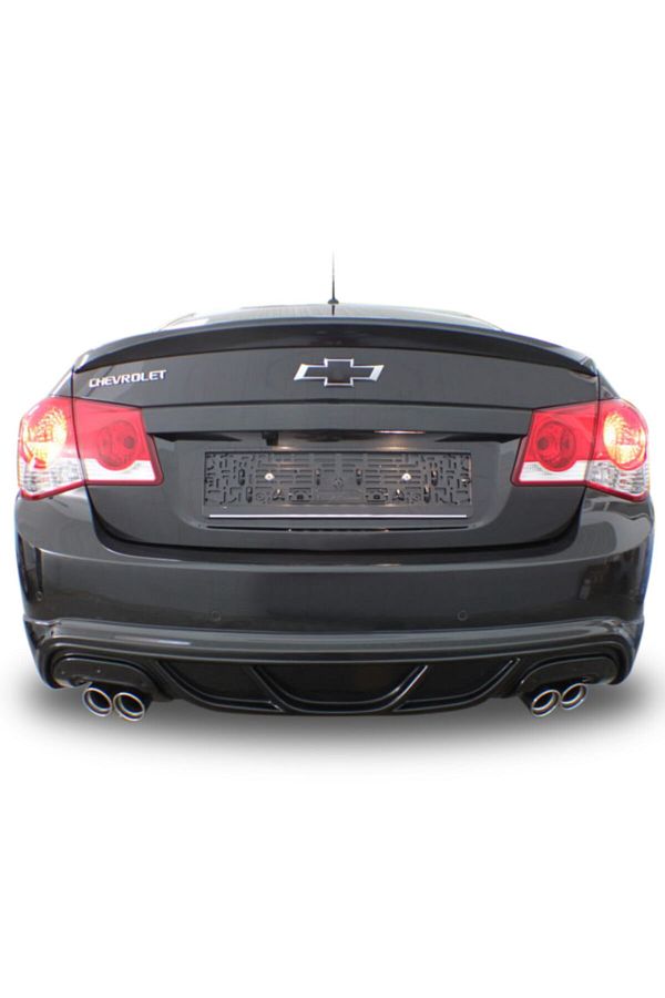 Chevrolet Cruze Sedan (2009 - 2013) Arka Tampon Eki - Difüzör (plastik)