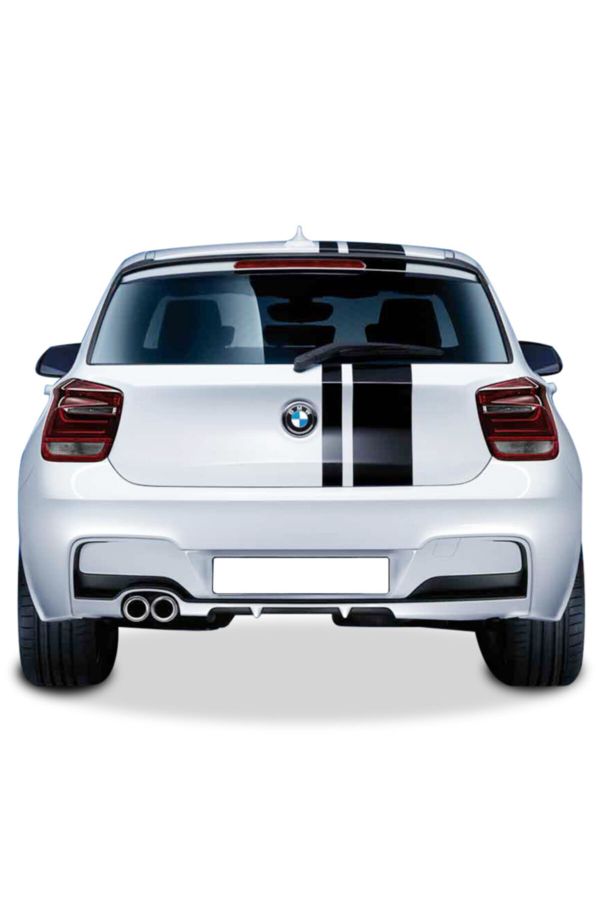 Bmw 1 Serisi F20 2012 - 2015 M Performance Arka Tampon Eki - Difüzör (plastik)