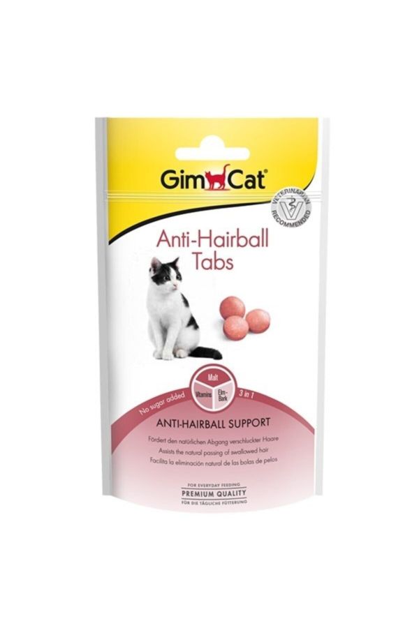 Gimcat Anti Hairball Ödül Tableti 40gr