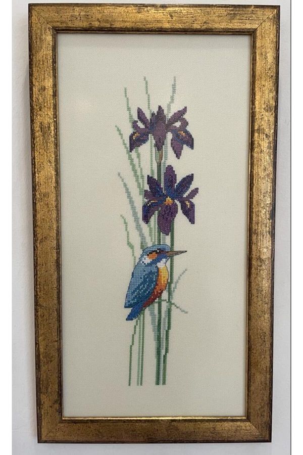 28 X 49 Cm Yalı Çapkını Kanaviçe Tablo Tb90_0