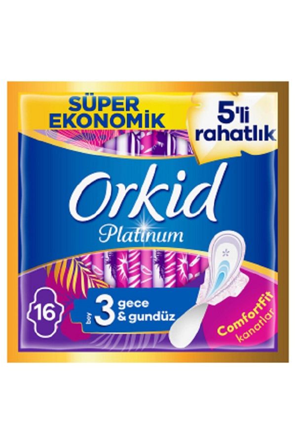 Platinum Gece 16'lı Hijyenik Ped