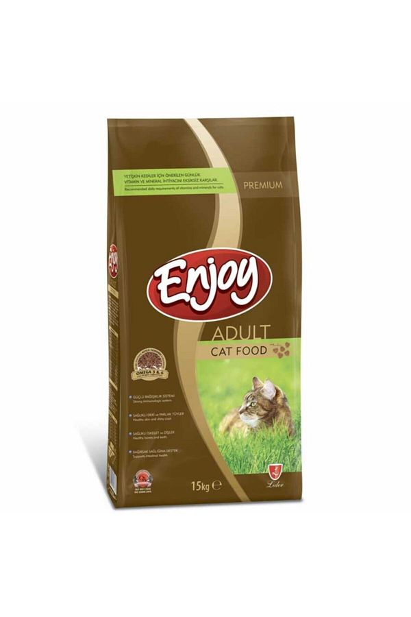 Enjoy Yetişkin Tavuklu Kedi Maması 15 Kg