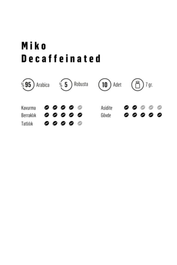 Decaffeinated Kafeinsiz Pratik Filtre Kahve 10'lu_1
