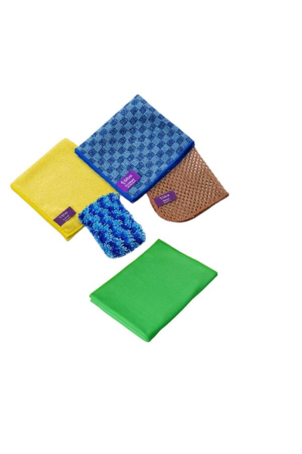 Premium Mutfak Seti + Mikrofiber Cam Bez