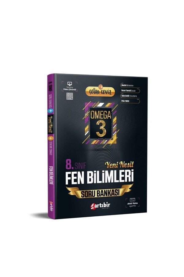7.sınıf Çetin Ceviz Omega Fen Bilimleri Soru Bankası