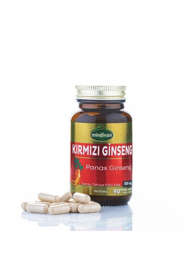 Doğaleski Köklü Kazık Bitkisi Kırmızı Ginseng 90kapsül 45gr(kore Ginsengi).