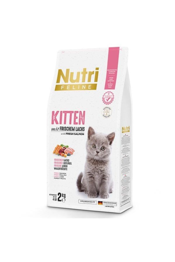 Nutri Feline Kitten Tavuklu Yavru Kedi Maması 2 Kg