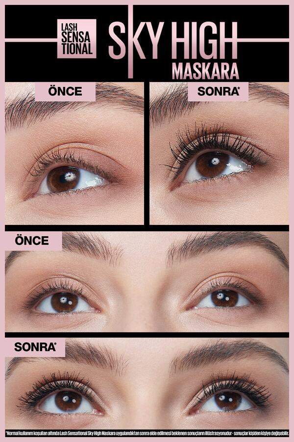 Lash Sensational Sky High Suya Dayanıklı Waterproof Maskara_2