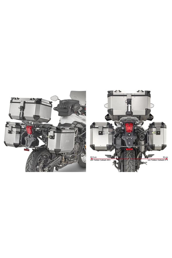 Gıvı Pl6413cam Trıumph Tıger 800 Xc - 800 Xr (18-20) Yan Çanta Taşıyıcı