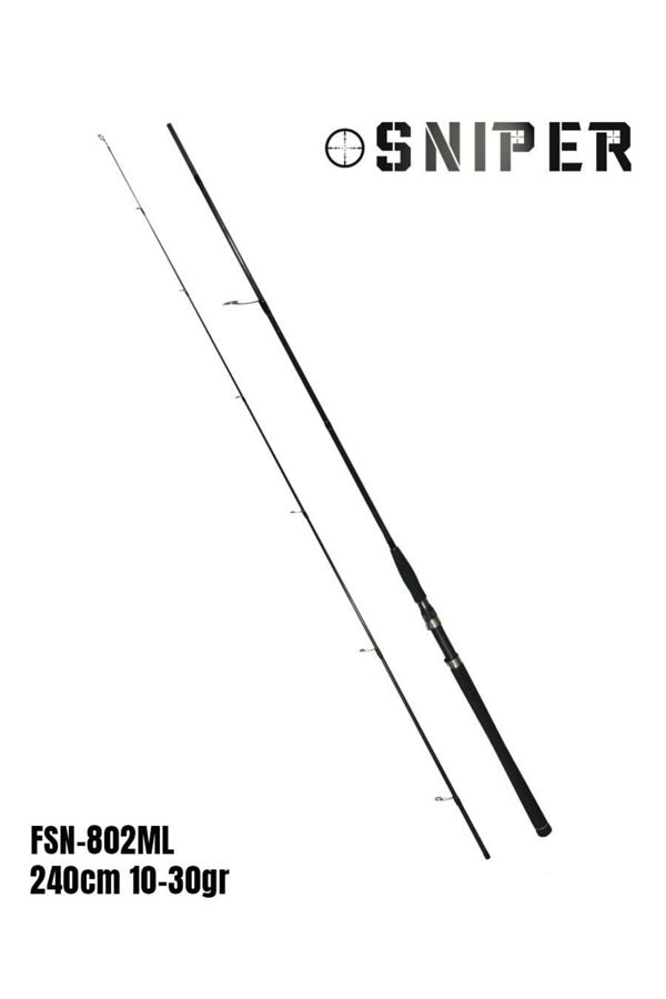 Fujın Sniper Fsn-802ml 240cm 10-30gr. Spin Kamışı Falez Av Market