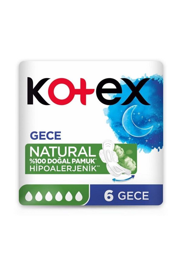 6' lı Natural Hipoalerjenik Gece