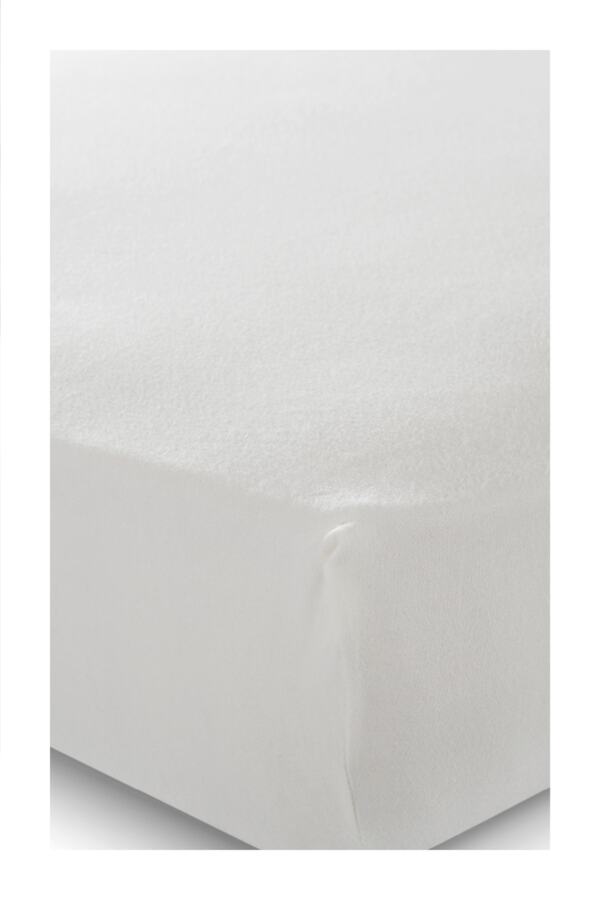 Cotton Flex Fitted Penye Çarşaf 160x200cm Krem