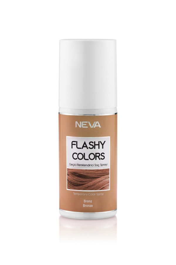 Geçici Renk Saç Spreyi - Bronz 75 ml