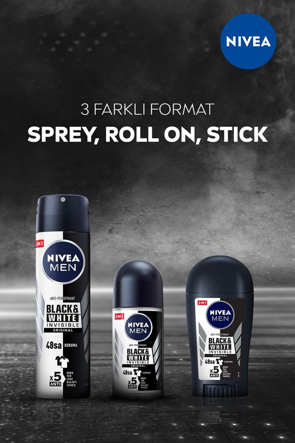 Men Erkek Stick Deodorant Black&white Invisible Power,48 Saat Anti-perspirant Koruma,40 Ml_6